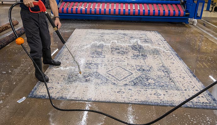 Comprehensive Rug Cleaning Process
