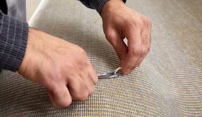 Rug repair service