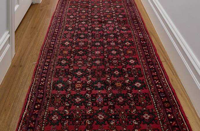 Hallway Area Rug Cleaning in Calgary, Edmonton, & Red Deer