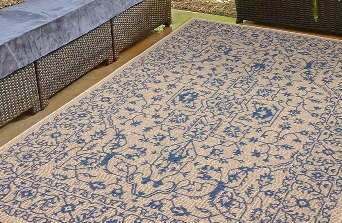 modern geometric outdoor area rug cleaning