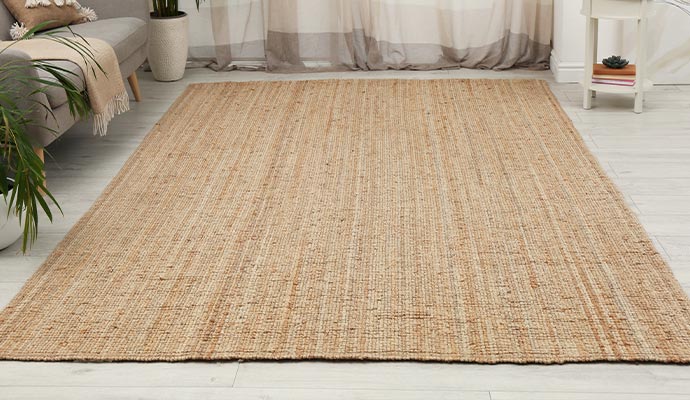 Natural fiber rug