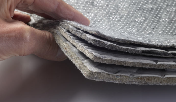 different types of rug pad