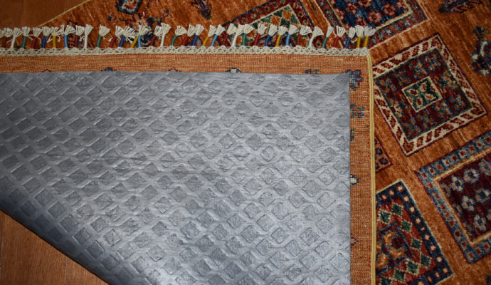 Eco Premium Rug Underlay attached with a rug