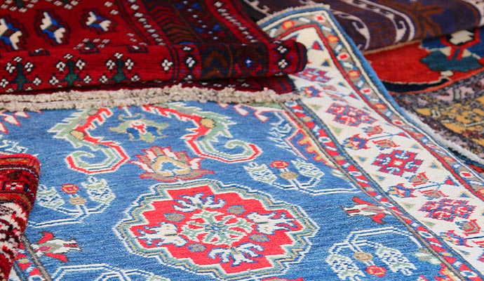 silk rug