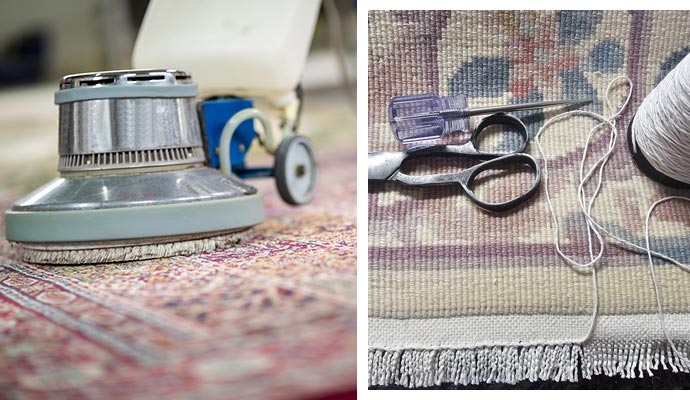 Specialized Care for Extra Large Rug Cleaning and Repair